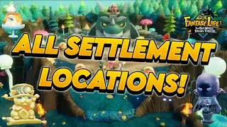 ALL Settlement Locations AND Their Quests! | Fantasy Life i
