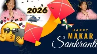 Happy Makar Sankranti 🙏 #vlog #celebration #india #students #firsttime 🫶🥹🪁