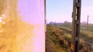 Mumbai Local Train With Landscape Vibes 🖤