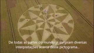 Crop Circle at Hackpen Hill, nr Broad Hinton, Wiltshire, UK, 16th July 2017