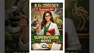 🔥Bsc Zoology 5th Semester Short Notes 🔥#shorts #viral #trending #ytshorts #youtubeshorts