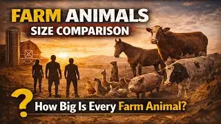 Funny Farm Animals Marching Together | Cute Animal Parade Animation 2025