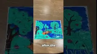 Magic Flashlight Drawing | Fun and Easy Crafts for Kids! #shorts