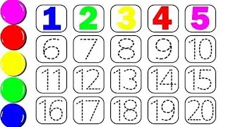 1-100 english counting for kids, number games, kids maths, kindergarten 123, count by 1, 1 2 3 4 5