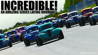 My new favourite car on iRacing! | Legends Ford League test race at Hockenheim