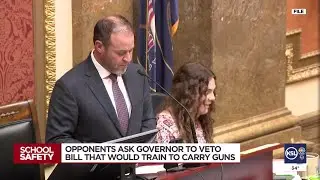 Opposition groups call for Gov. Cox to veto employee firearm bill for teachers, school staff