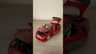 Jada Toys 1:24 Dom&rsquo;s Mazda Rx7 FD (Red) Fast & Furious
