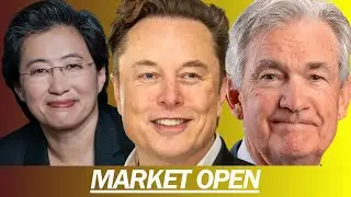 TRUMP BIG ANNOUNCEMENT TODAY, AMD DOWN 5%, UBER, DISNEY, SHOPIFY EARNINGS | MARKET OPEN
