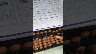 3 digit question in abacus rod😍