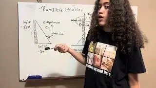 Real life situation using phythagorean teorem