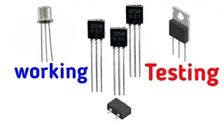 Working testing of transistor NPN PNP, practical and theory,Transistor in Hindi