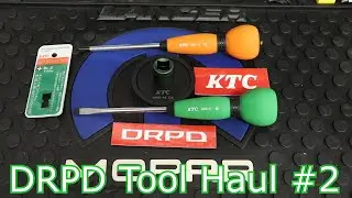 DRPD Tool Haul #2: KTC Ball End Screwdrivers and Magnetic Ratchet Holder