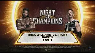 WWE2k26 :Night of Champions:  Singles match(Full-HD)
