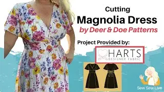Cutting Magnolia Dress by Deer and Doe Patterns