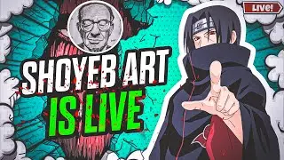 Draw your favourite Anime character in live #live #short #drawing
