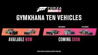 Forza Horizon 4 |&nbsp;All Gymkhana 10 / Ten Cars Joining Soon!