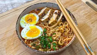 Homemade Ramen Recipe: How to Make Authentic Ramen Using Instant Noodles | Chicken Ramen