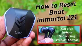 Как подключить и сбросить настройки Boat Immortal 121 | Левый и правый наушники не подключаются, ...