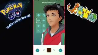 Pokemon Go choose your style : NEW Avatar