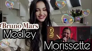 Music student reacts to @MorissetteMusic  Bruno Mars Evolution Medley
