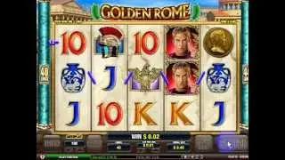 Golden Rome : Une machine &agrave; sous romaine
