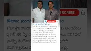 Kota Srinivasa Rao son dead in accident