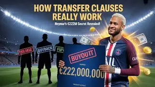Neymar&rsquo;s &euro;222M Clause & How Transfer Clauses REALLY Work!🤯| MY FOOTBALL TRAVELS
