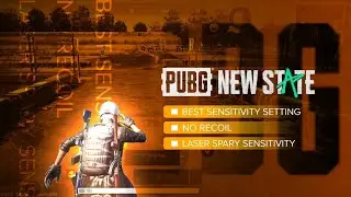 PUBG NEW STATE - ZERO RECOIL SENSITIVITY WITH CODE | #pubgnewstate #sensitivity #norecoil