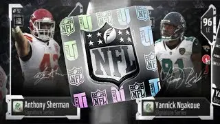 NEW MUT 18 SIGNATURE CARDS! 96 ANTHONY SHERMAN AND YANNICK NGAKOUE!!| MADDEN 18 ULTIMATE TEAM