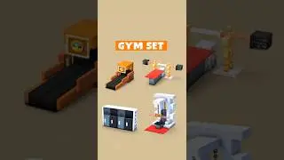 Minecraft Gym Builds 💪