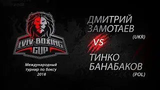 LVIV BOXING CUP. Дмитрий Замотаев (UKR) &ndash; Тинко Банабаков (POL). Международный турнир по боксу 2018