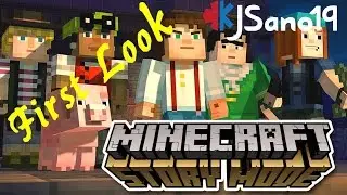 'Minecraft: Story Mode -First Look - Episode One: The Order of the Stone (Telltale Games)