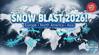 SNOW BLAST 2026: Europe, North America & Asia Brace for Epic Winter!