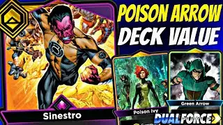 GREEN ARROW / POISON IVY Deck Has so Much Value Trick Arrows are insane - Dc Dual Force