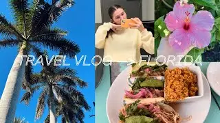 TRAVEL VLOG TO FLORIDA!!! DAY 1✈️👯‍♀️💘🫧🌅🌴