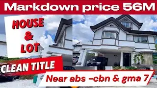 NOTS-323 ❤️3 storey house and lot 5 bedrooms 6 bathrooms near ABS-CBN & GMA 7