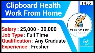 Clipboard Health Work From Home| Part Time Job | Flex Operations Associate Job | Online Jobs At Home