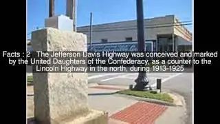 Ashland UDC Jefferson Davis Highway Marker Top  #6 Facts