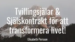Tvillingsjälar & Själskontrakt för att transformera livet!