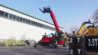 New High Quality Telehandler Load 4 tons Lifting height: 18m Factory Machine#china #factory 
