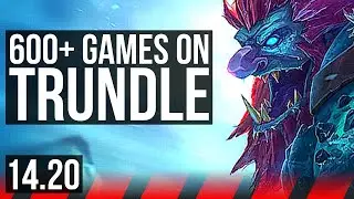 TRUNDLE vs SHEN (TOP) | 600+ games | EUW Master | 14.20