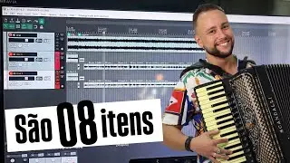 COMO GRAVAR ACORDEON com qualidade: 08 ITENS + B&Ocirc;NUS