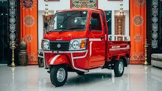 Maruti Suzuki Super Carry 3-Wheeler Red Mini Cargo Truck 2026 😱💯 Best Small Business Truck Review i