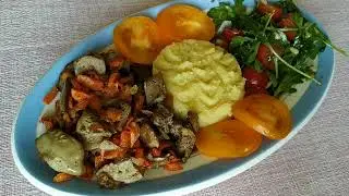 ВКУСНАЯ И ПОЛЕЗНАЯ ЖАРЕНАЯ КУРИНАЯ ПЕЧЕНЬ.   DELICIOUS AND HEALTHY FRIED CHICKEN LIVER.