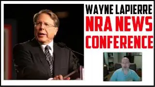 Wayne LaPierre NRA News Conference After Newton Connecticut School Shootings