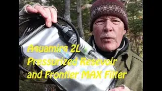 Напорный резервуар Aquamira 2 л и фильтр Frontier MAX