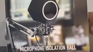 Penypeal Microphone Isolation Ball - Beginner Voice Actor Review