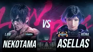 [TEKKEN 8] Nekotama (Law) vs Asellas (Reina)