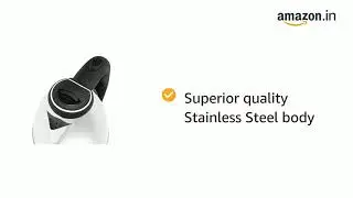 Butterfly EKN 1.5-Litre Water Kettle (Silver with Black)) product link in description