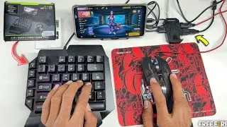 Keyboard or mouse for mobile gaming  Free Fire  ⌨️ 🖱 #keyboardmouse #geekgamer #freefiremax